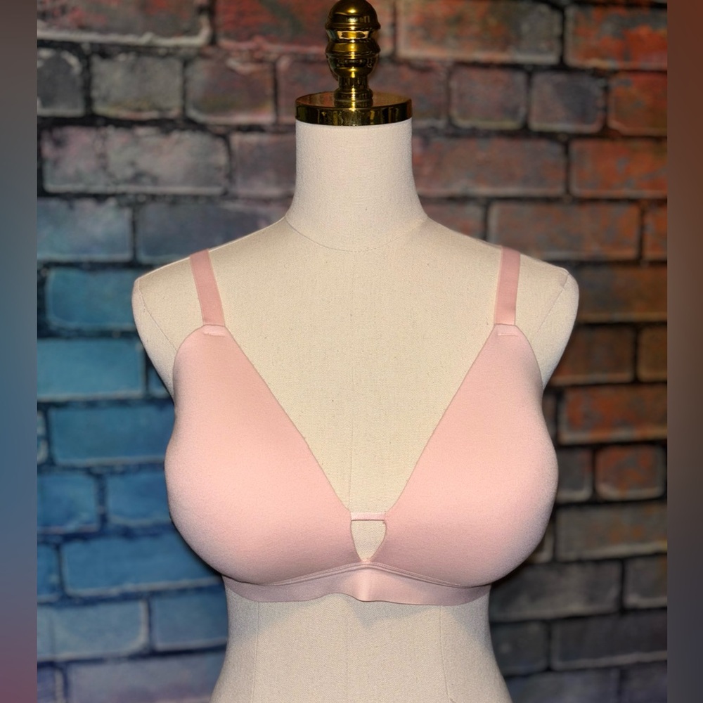 Pink Wire Free Bra